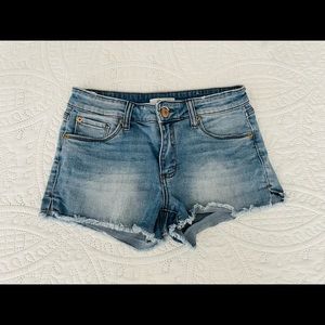 Size 25 STS Blue cut off jeans shorts